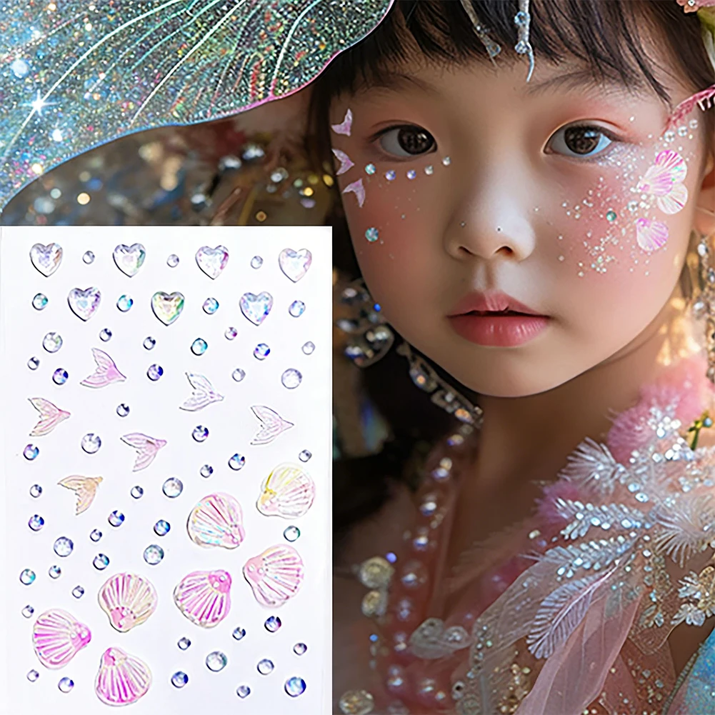 Shelly - Crystal Rhinestone Butterfly Glitter Stickers Shining