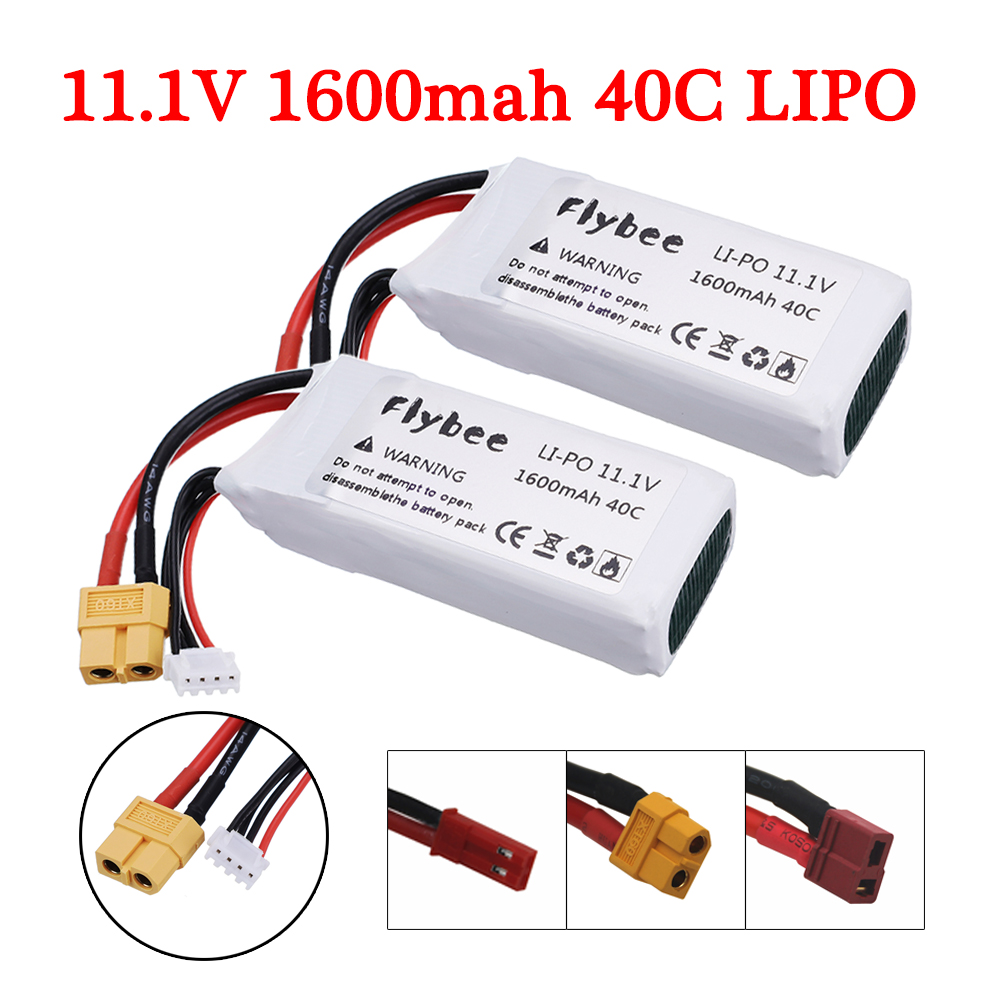 Shelly Plug - 2pcs High Rate 40C 11.1V 1600mAh