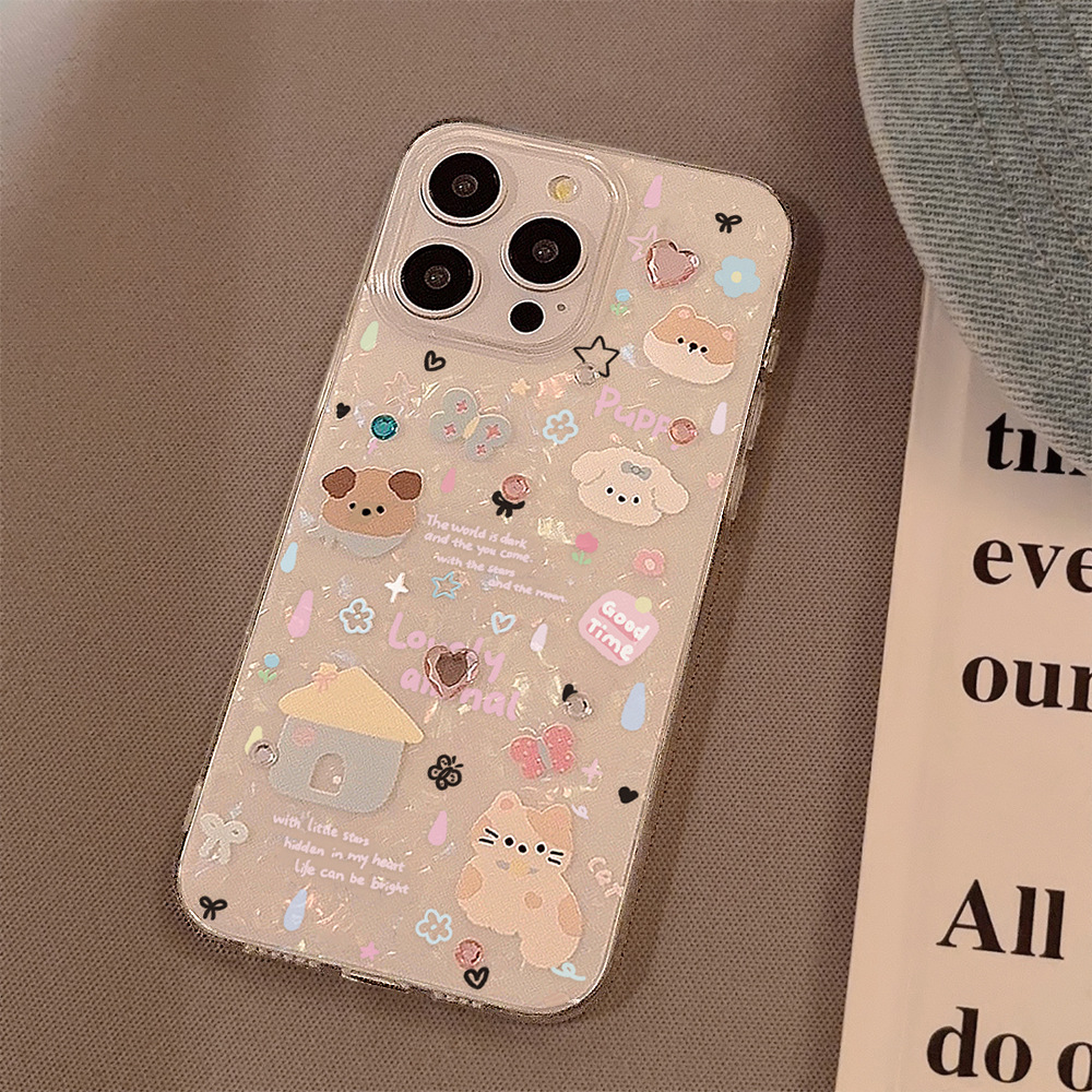 Cute Cartoon Puppy Shell Patte - Shelly ulasan dan harga