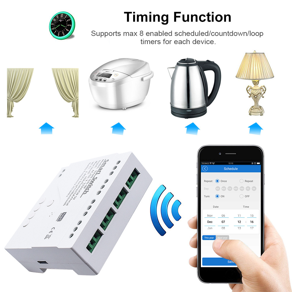 Tuya Smart Wifi Motor Switch M - Sonoff Basic ulasan dan harga