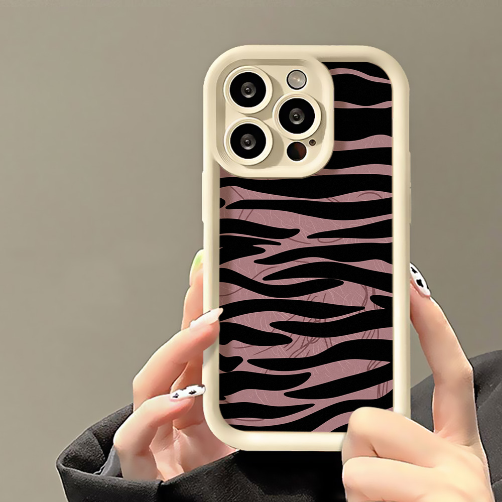Y2K Zebra Print Phone Case for - Shelly ulasan dan harga
