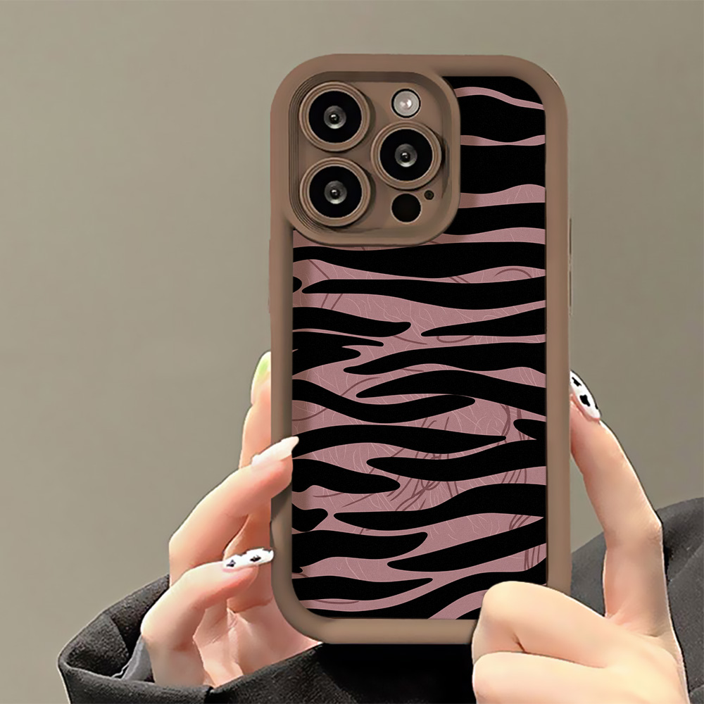 Y2K Zebra Print Phone Case for - Shelly ulasan dan harga