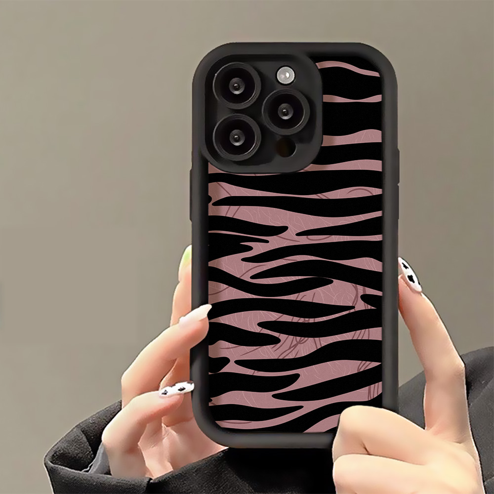 Y2K Zebra Print Phone Case for - Shelly ulasan dan harga