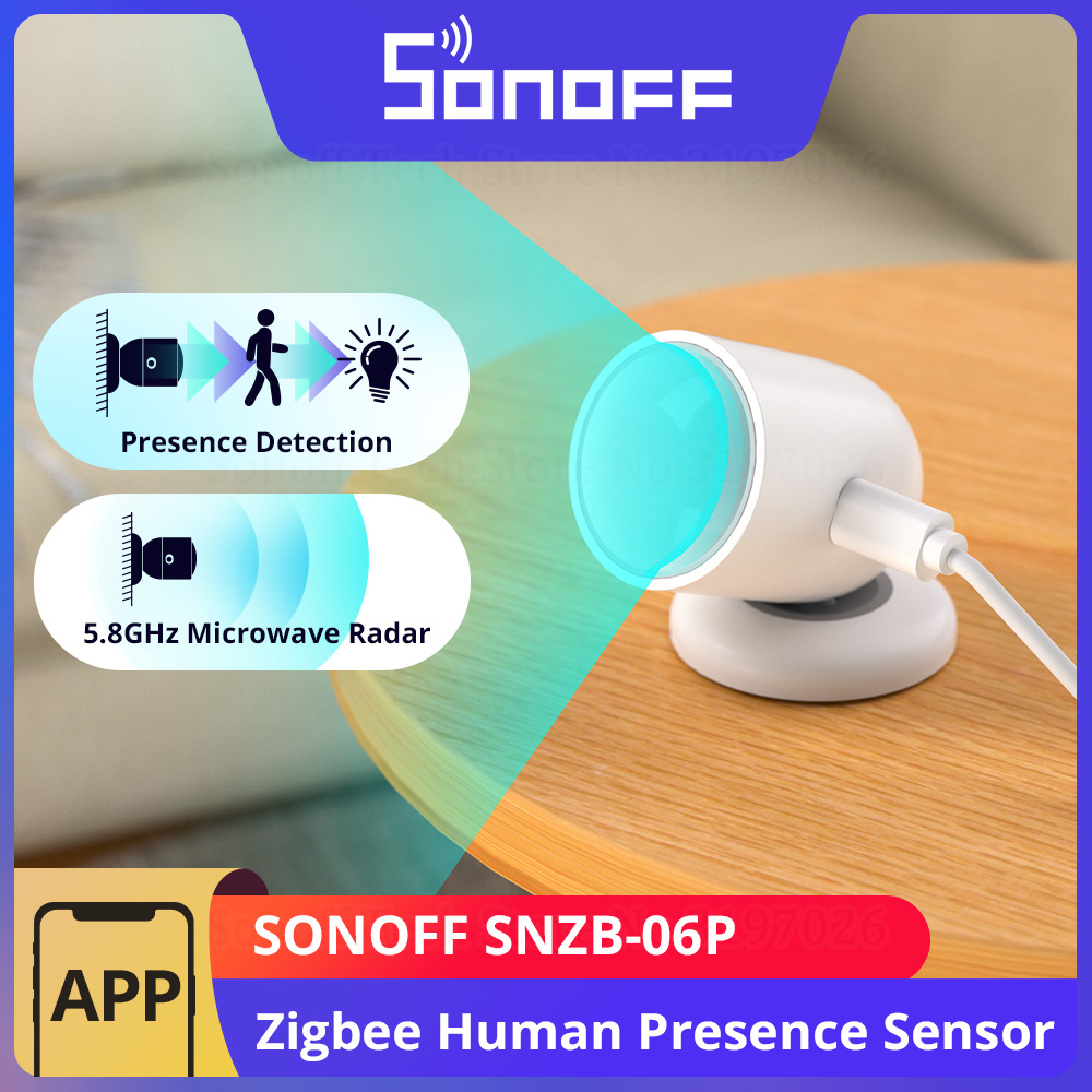 SONOFF SNZB-06P Zigbee Human P - Sonoff Basic ulasan dan harga