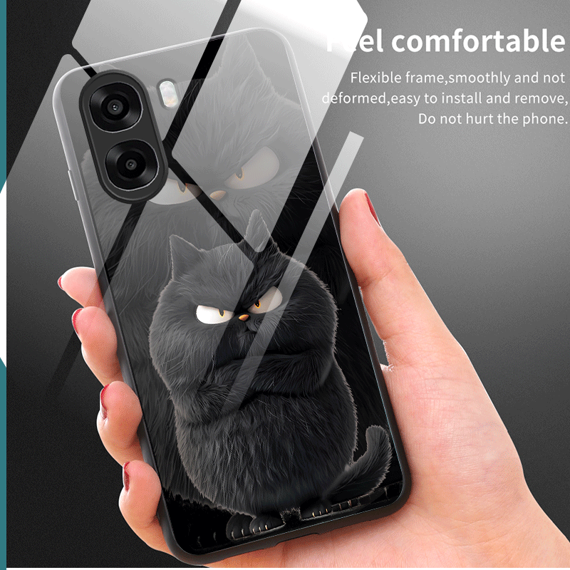 Hard Tempered Glass Case For O - Shelly ulasan dan harga