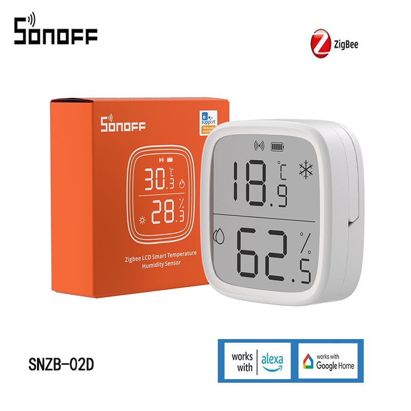SONOFF Zigbee Smart LCD Temper - Sonoff ulasan dan harga