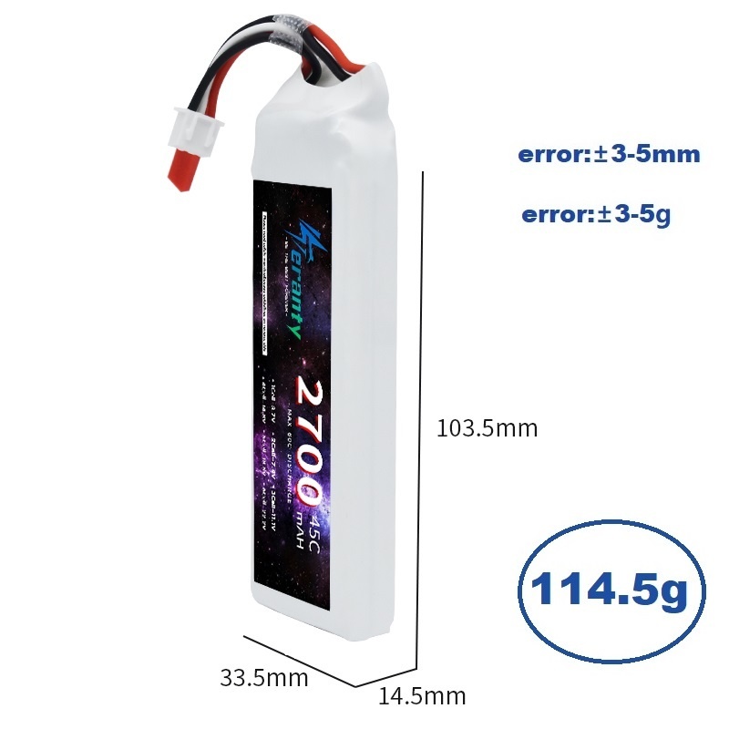 1/3PCS 2S 7.4V Lipo Battery 27 - Shelly Plug ulasan dan harga