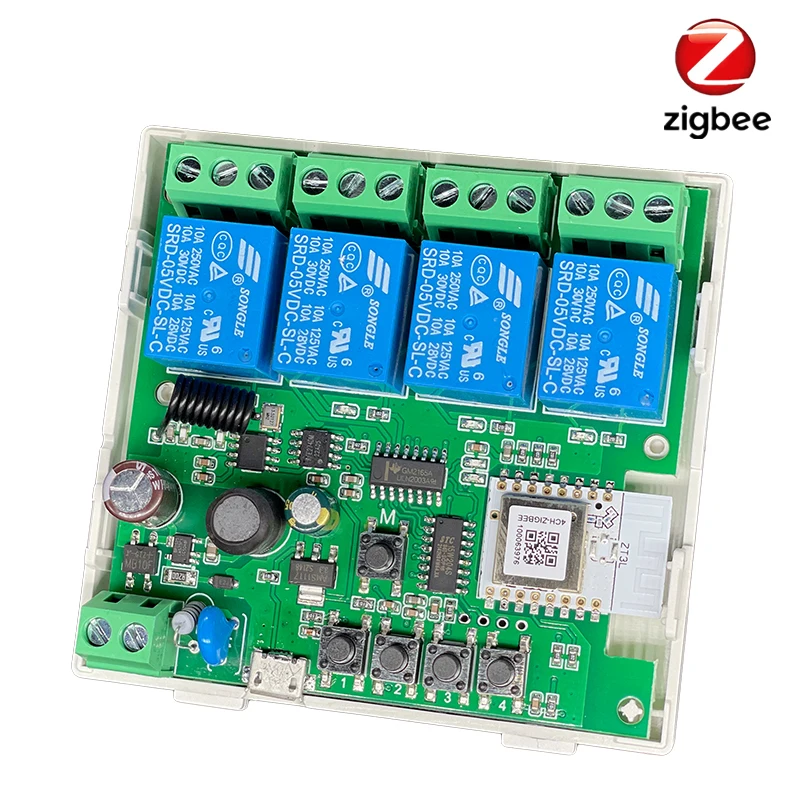 Tuya Smart Zigbee 220V Switch  - Tuya 4 Channel ulasan dan harga