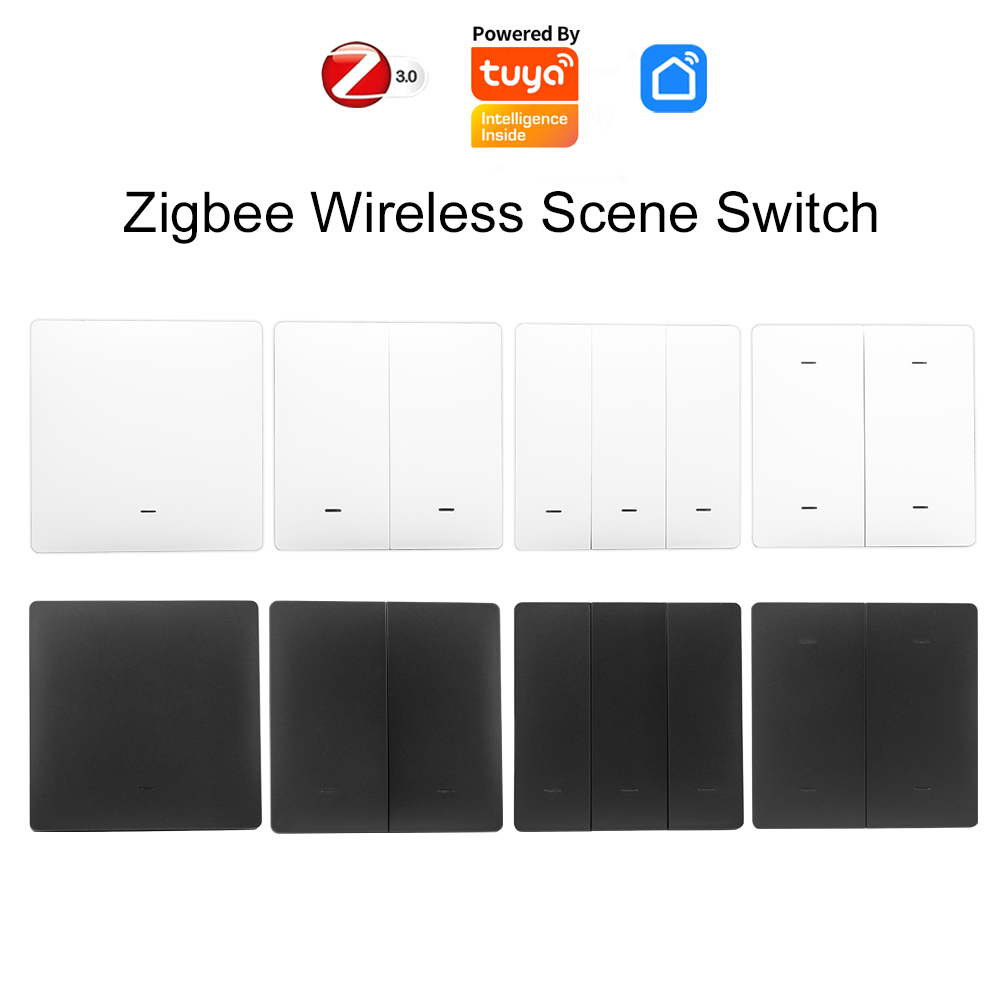 Wireless 12 Smart Scene Switch - Tuya 4 Channel ulasan dan harga
