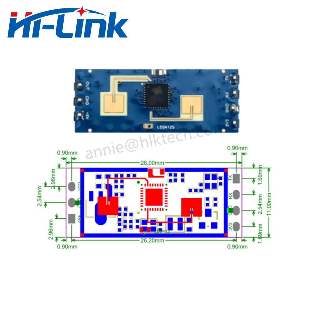 Hilink New HLK-LD2412 24GHz Hu - Tasmota ulasan dan harga